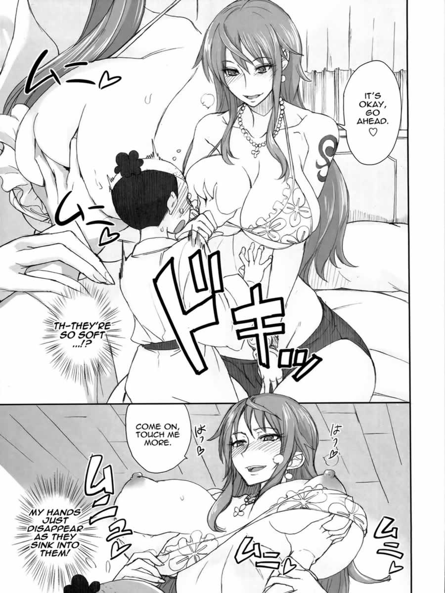 Nami and nico robin having sex with momonosuke - Love Porn comics
